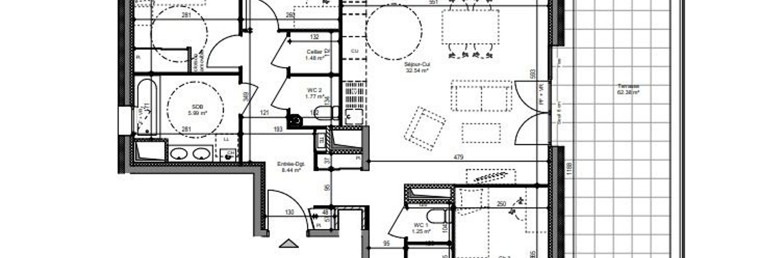 Appartement 5 Pièces 101 m² à vendre à Cognin (73160)