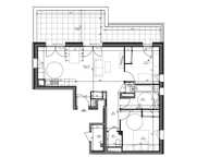 COGNIN - APPARTEMENT T3 EN ATTIQUE DE 67.81m² CARREZ,  AVEC TERRASSE DE 25.26m² — photo 2