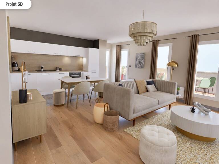 Appartement T4 avec Terrasse & Balcon + Parking s- — photo 1