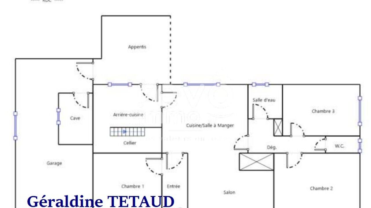 maison 5 pièces 98 m2 à vendre à Challans (85300)