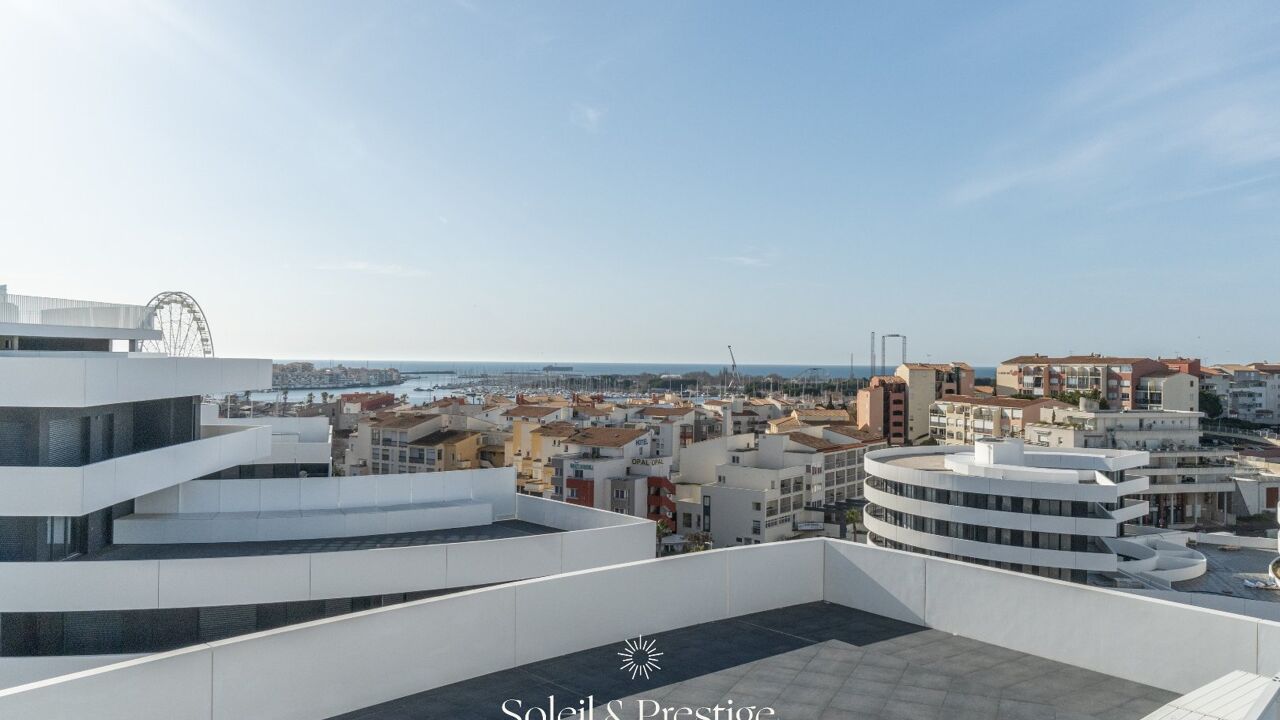 appartement 3 pièces 75 m2 à vendre à Cap d'Agde (34300)