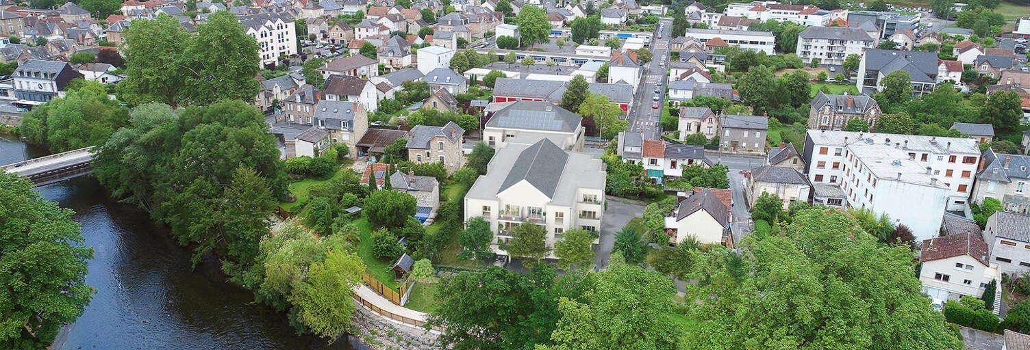 Appartement neuf T2 Pièce 43 à 46 m² à vendre à Brive-la-Gaillarde (19100)