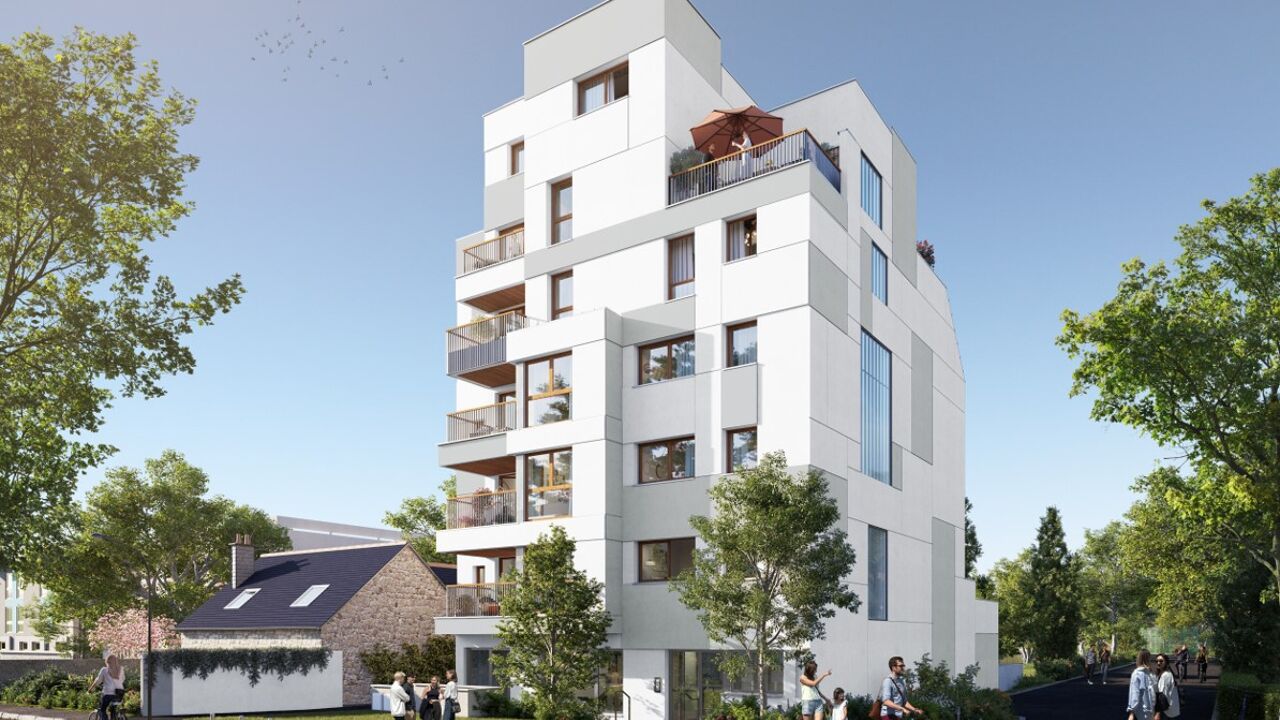 appartement neuf T1, T2, T3 pièces 34 à 67 m2 à vendre à Rennes (35000)