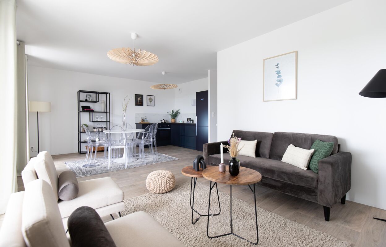 appartement neuf T4 pièces 89 m2 à vendre à Nantes (44000)