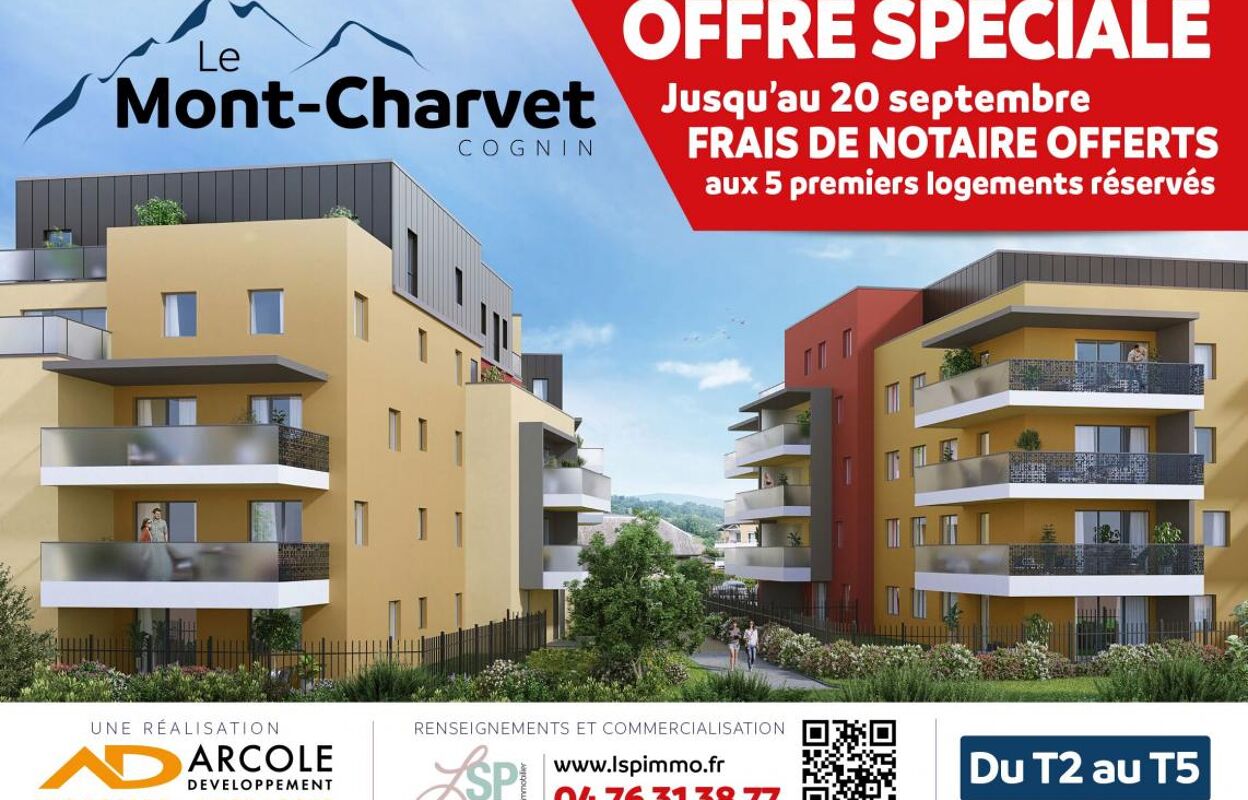 appartement 4 pièces 87 m2 à vendre à Cognin (73160)