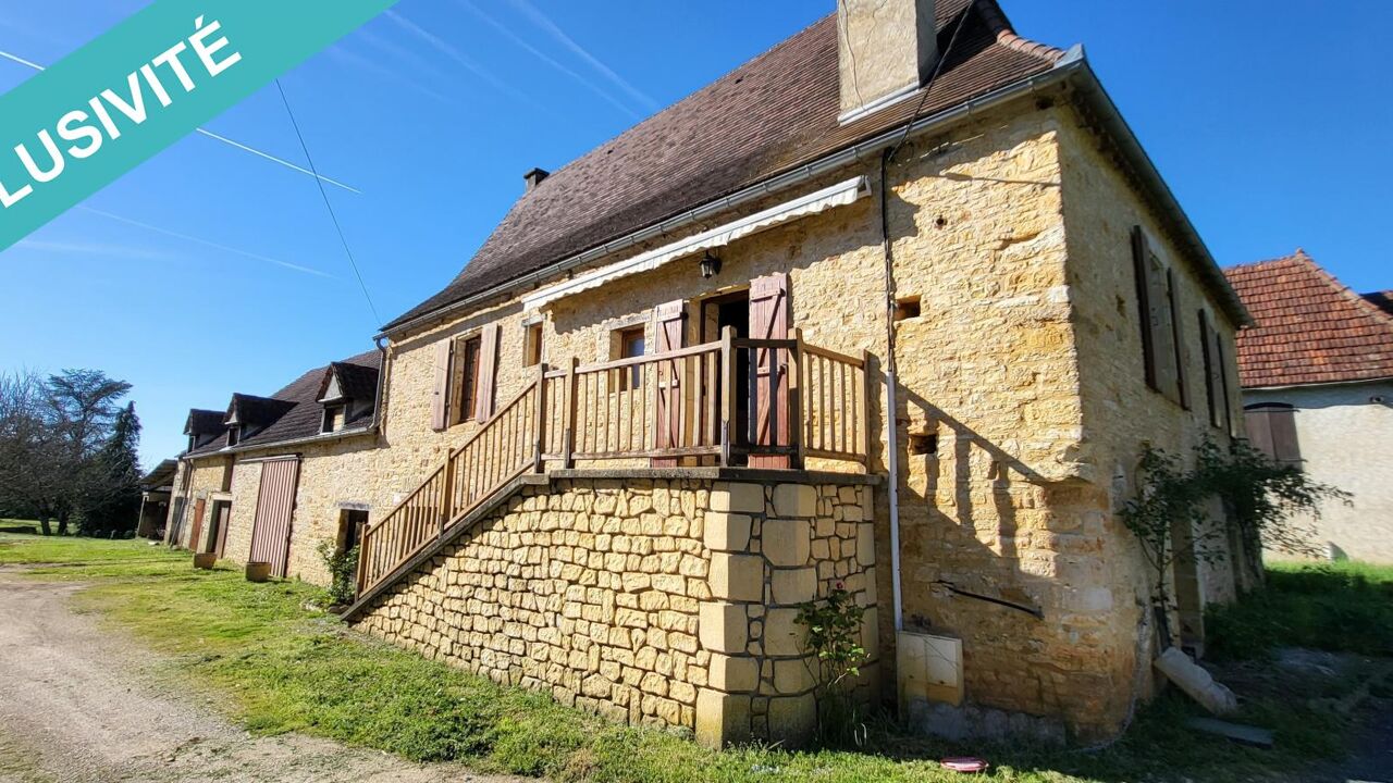 maison 3 pièces 74 m2 à vendre à Saint-Aubin-de-Nabirat (24250)