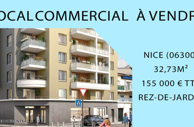 commerce  pièces 32 m2 à vendre à Nice (06300)