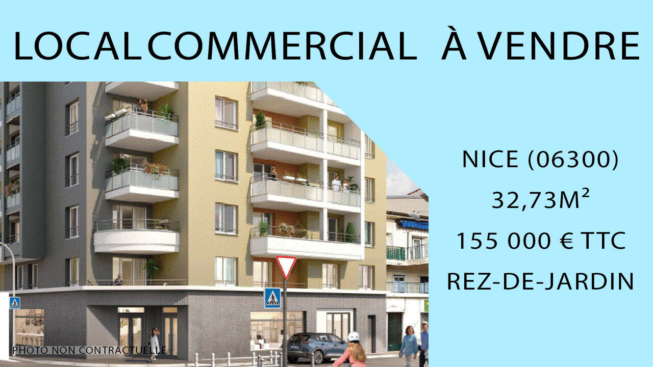 commerce  pièces 32 m2 à vendre à Nice (06300)