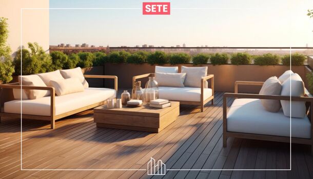 Appartement 3 pièces  à vendre Sète 34200