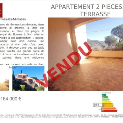 Appartement 2 pièces 28 m²