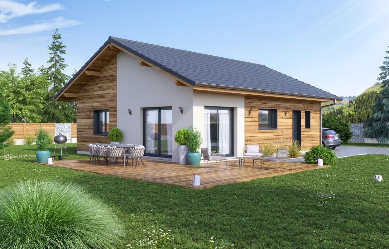 maison 80 m2 à construire à Menthonnex-en-Bornes (74350)
