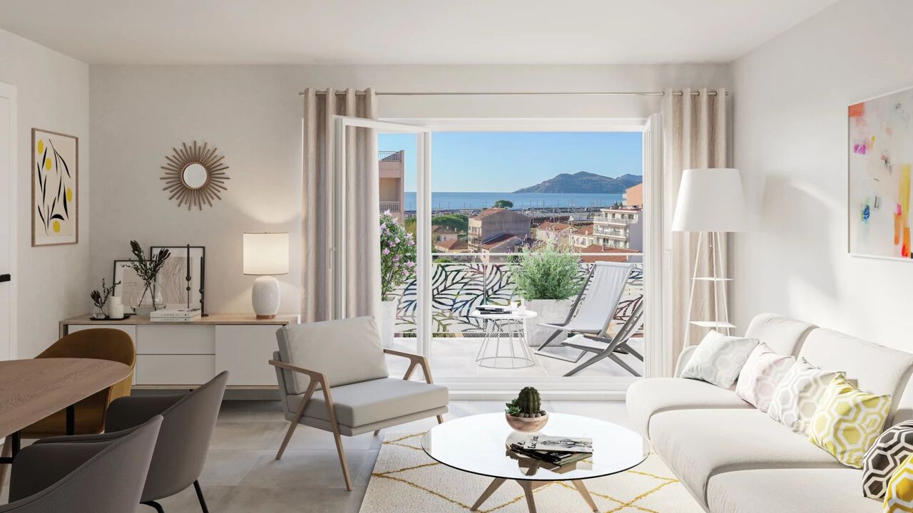 appartement 2 pièces 45 m2 à vendre à Cannes (06400)