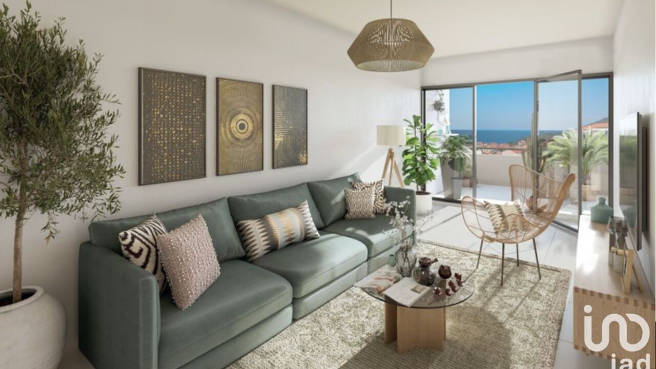 appartement 2 pièces 40 m2 à vendre à Port-Vendres (66660)