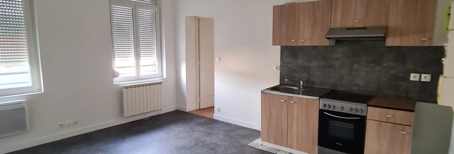 Appartement  25 m² à louer à Fourmies (59610)