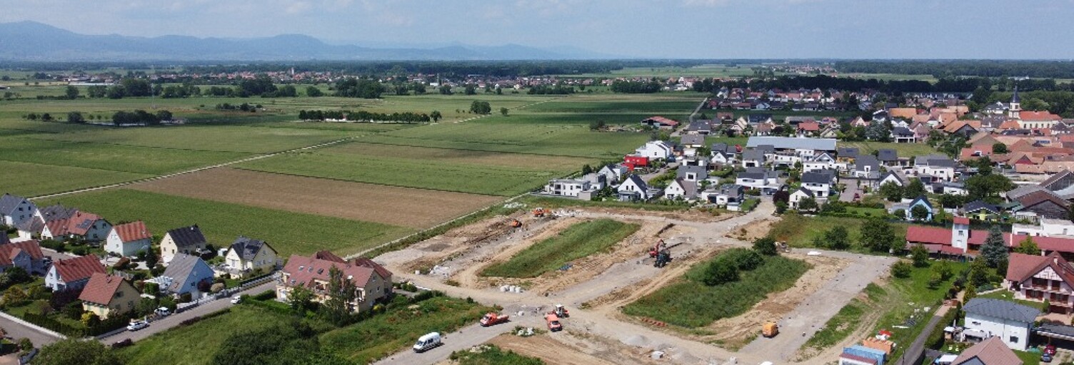 Terrain  422 m² à vendre à Bischwihr (68320)