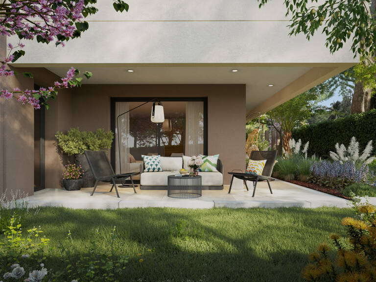 BOULOURIS : T3 neuf avec terrasse et jardin — photo 1