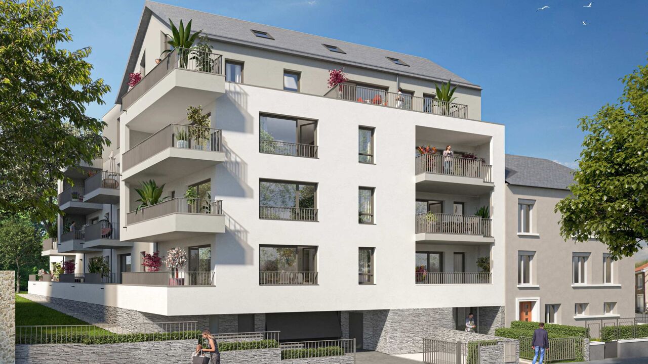 appartement neuf T2, T3, T4 pièces 42 à 82 m2 à vendre à Nantes (44000)