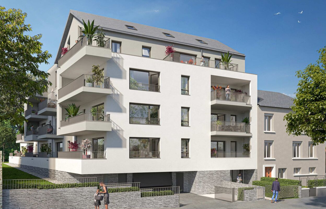 appartement neuf T2, T3, T4 pièces 42 à 82 m2 à vendre à Nantes (44000)