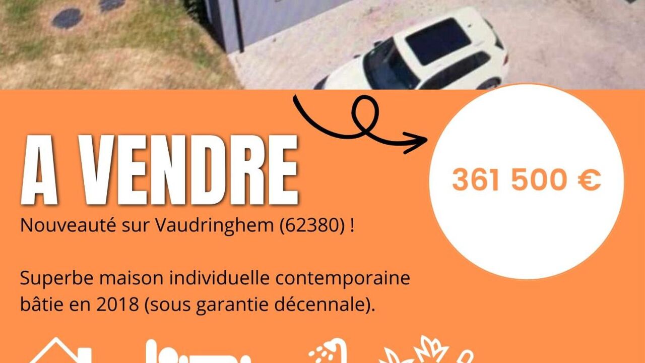 maison 8 pièces 205 m2 à vendre à Vaudringhem (62380)