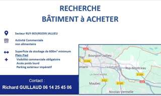 Commerce 1 Pièce 600 m² à vendre à Ruy-Montceau (38300)
