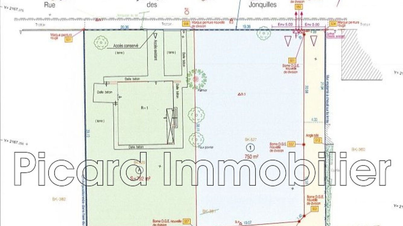 terrain  pièces 750 m2 à vendre à Saint-Estève (66240)