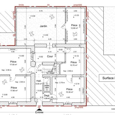 Immeuble 211 m²