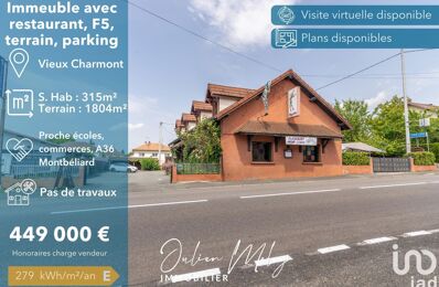 vente immeuble 449 000 € à proximité de Montbéliard (25200)