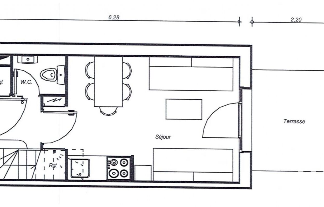 maison 2 pièces 32 m2 à vendre à Talmont-Saint-Hilaire (85440)