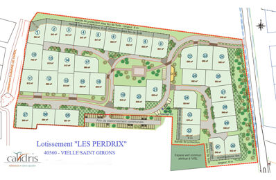 vente terrain 113 000 € à proximité de Lévignacq (40170)