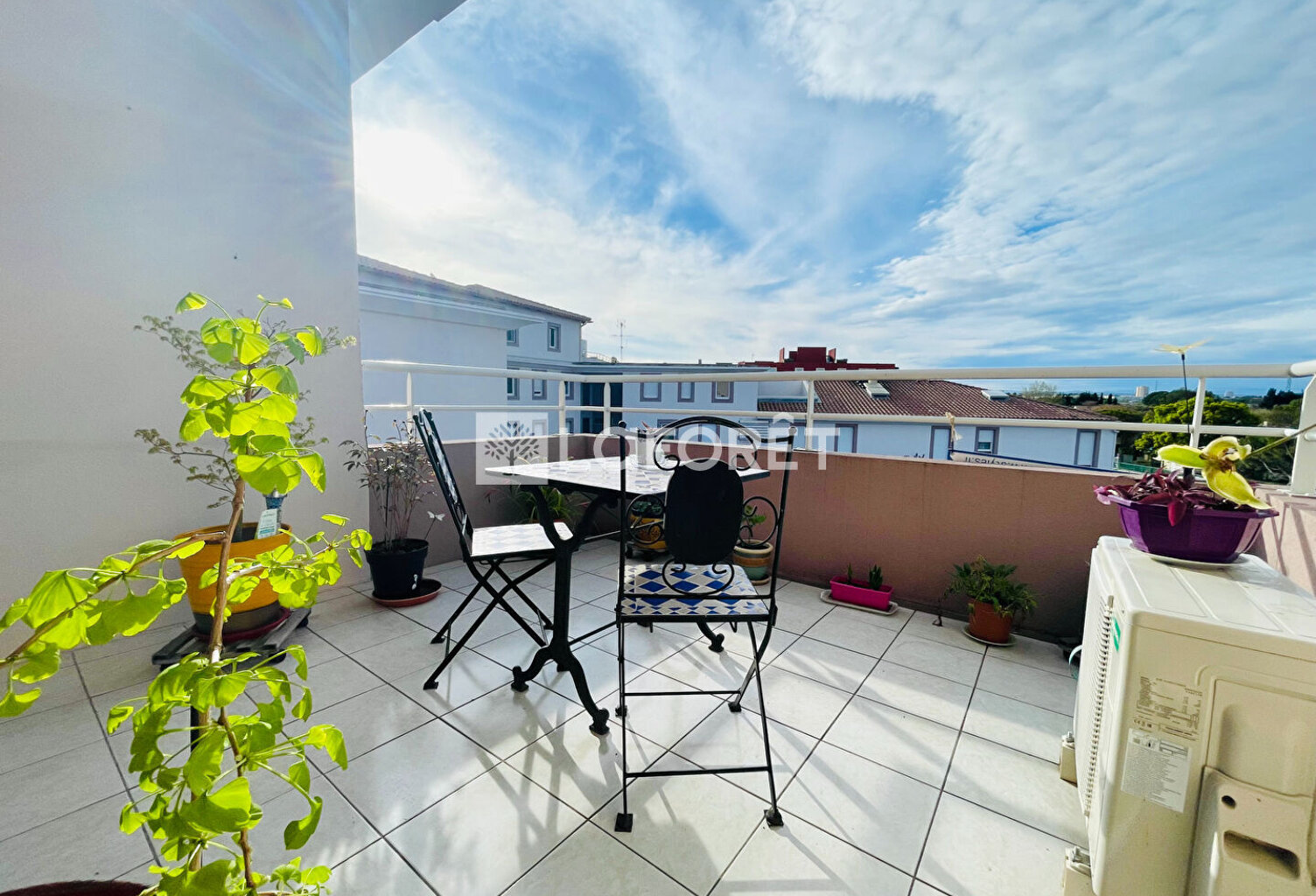 T2 avec terrasse sur la vasque à Lattes — photo 1