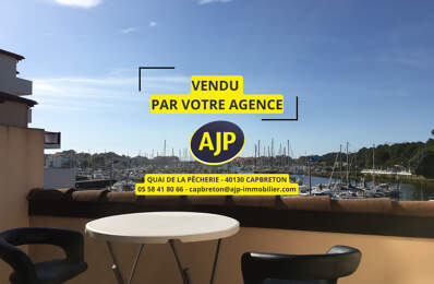 CAPBRETON PROCHE HOSSEGOR - STUDIO VUE PORT EN PARFAIT ETAT AVEC CELLIER — photo du bien