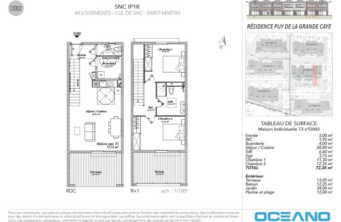 VILLA T3 PISCINE VENTE SUR PLAN — photo 4