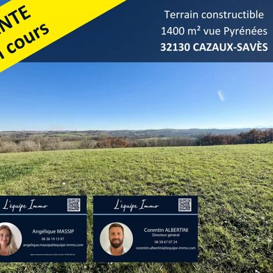 Terrain 1409 m²