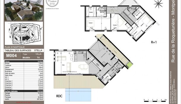 Villa / Maison 4 pièces  à vendre Montpellier 34090