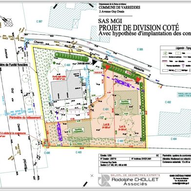 Terrain 368 m²