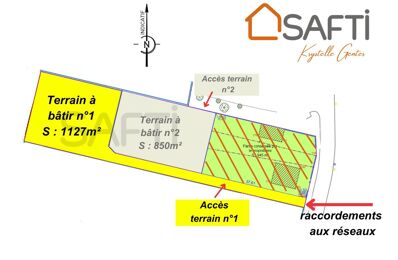 terrain  pièces 1127 m2 à vendre à Damparis (39500)