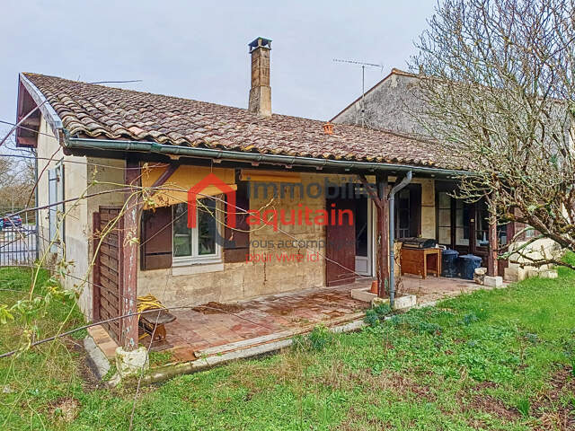 SAINT DENIS DE PILE - Maison de ville de 1908 en pierre de 10... — photo du bien