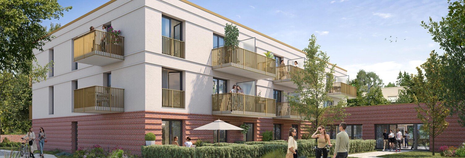 Appartement neuf T1 Pièce 19 à 20 m² à vendre à Valenciennes (59300)