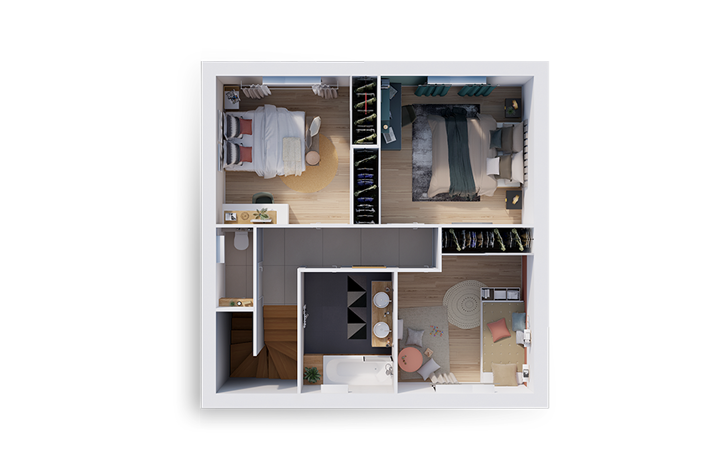 Vente maison à construire  Longué-Jumelles (49160) — photo 3