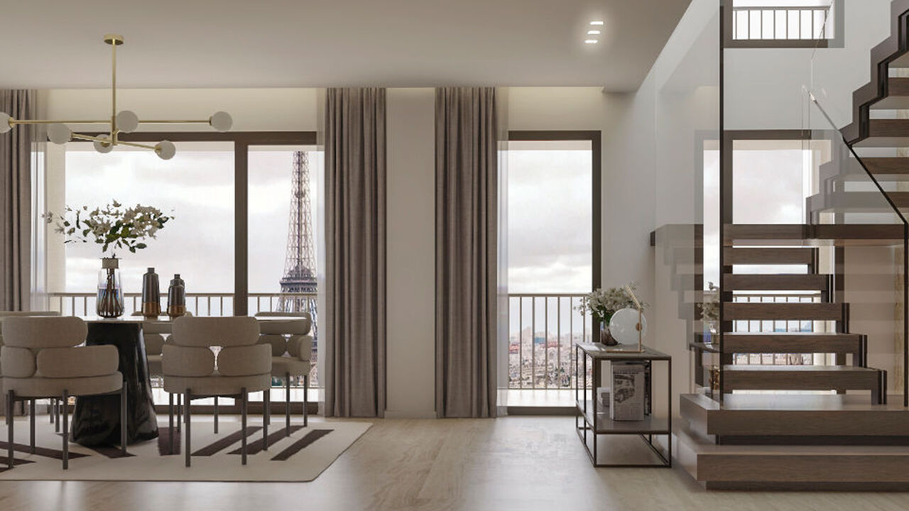appartement 2 pièces 72 m2 à vendre à Paris 15 (75015)