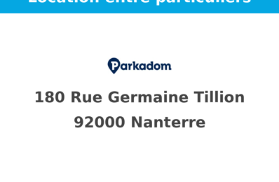 location garage 90 € CC /mois à proximité de Chanteloup-les-Vignes (78570)