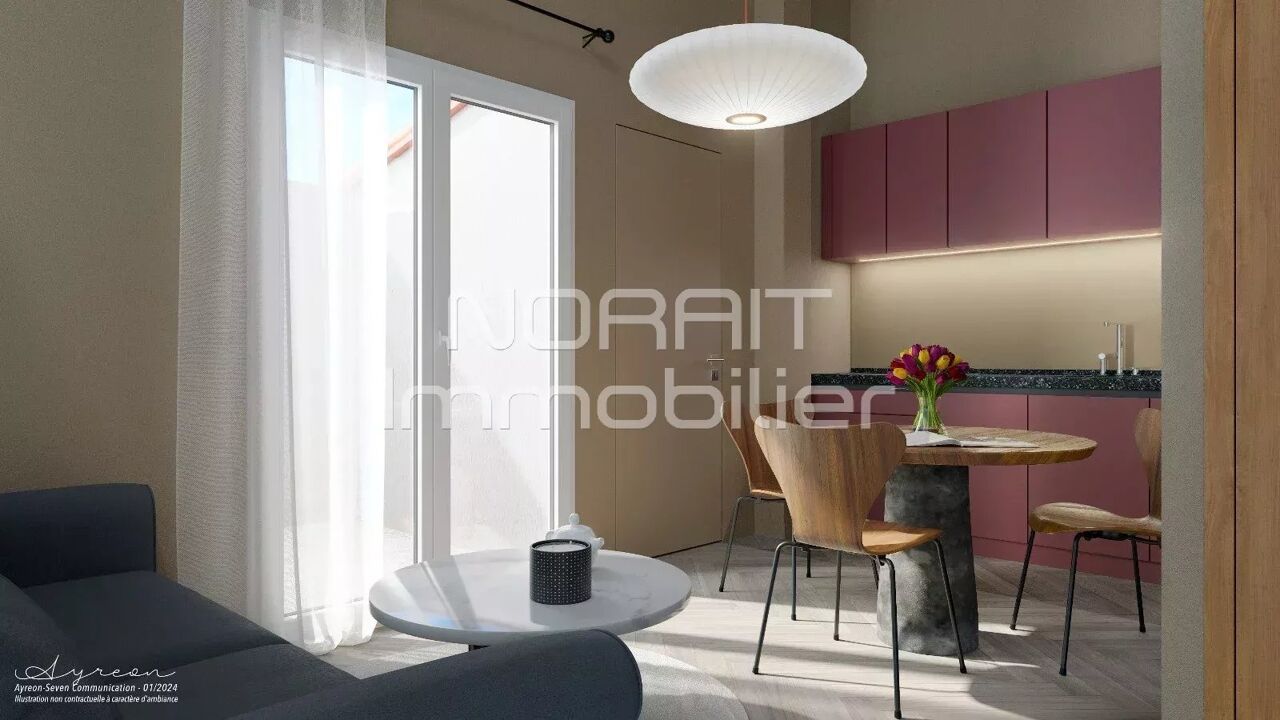 appartement 2 pièces 28 m2 à vendre à Nice (06300)