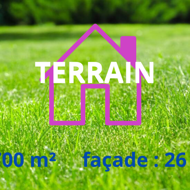 Terrain 1700 m²