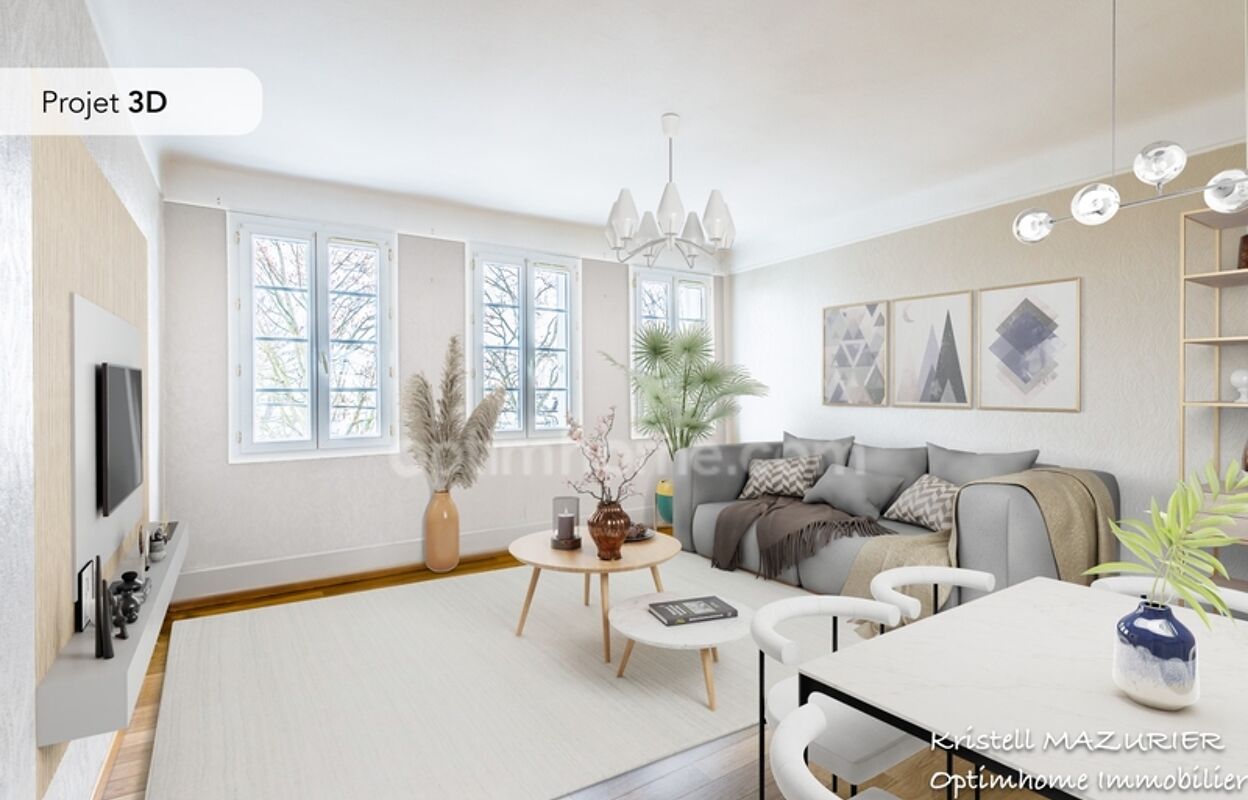 appartement 3 pièces 63 m2 à vendre à Le Havre (76610)