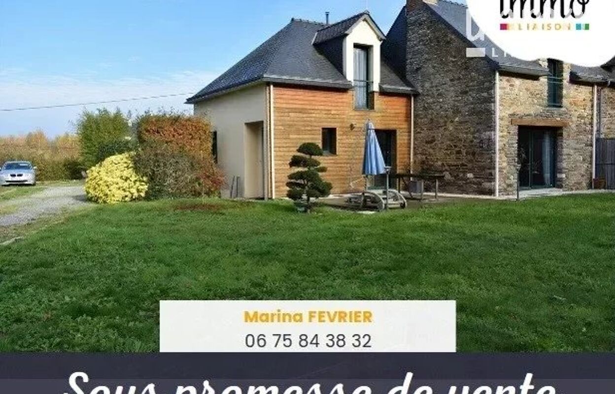 maison 5 pièces 110 m2 à vendre à Val d'Anast (35330)