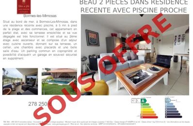 appartement 2 pièces 41 m2 à vendre à Bormes-les-Mimosas (83230)