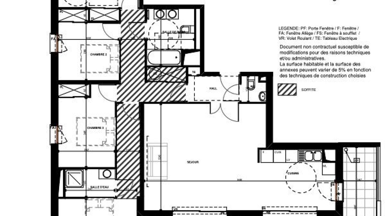appartement 5 pièces 119 m2 à vendre à Manosque (04100)