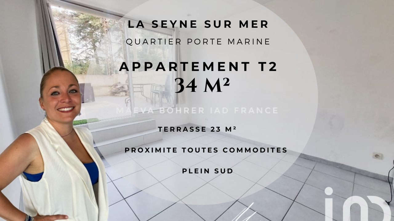 appartement 2 pièces 34 m2 à vendre à La Seyne-sur-Mer (83500)