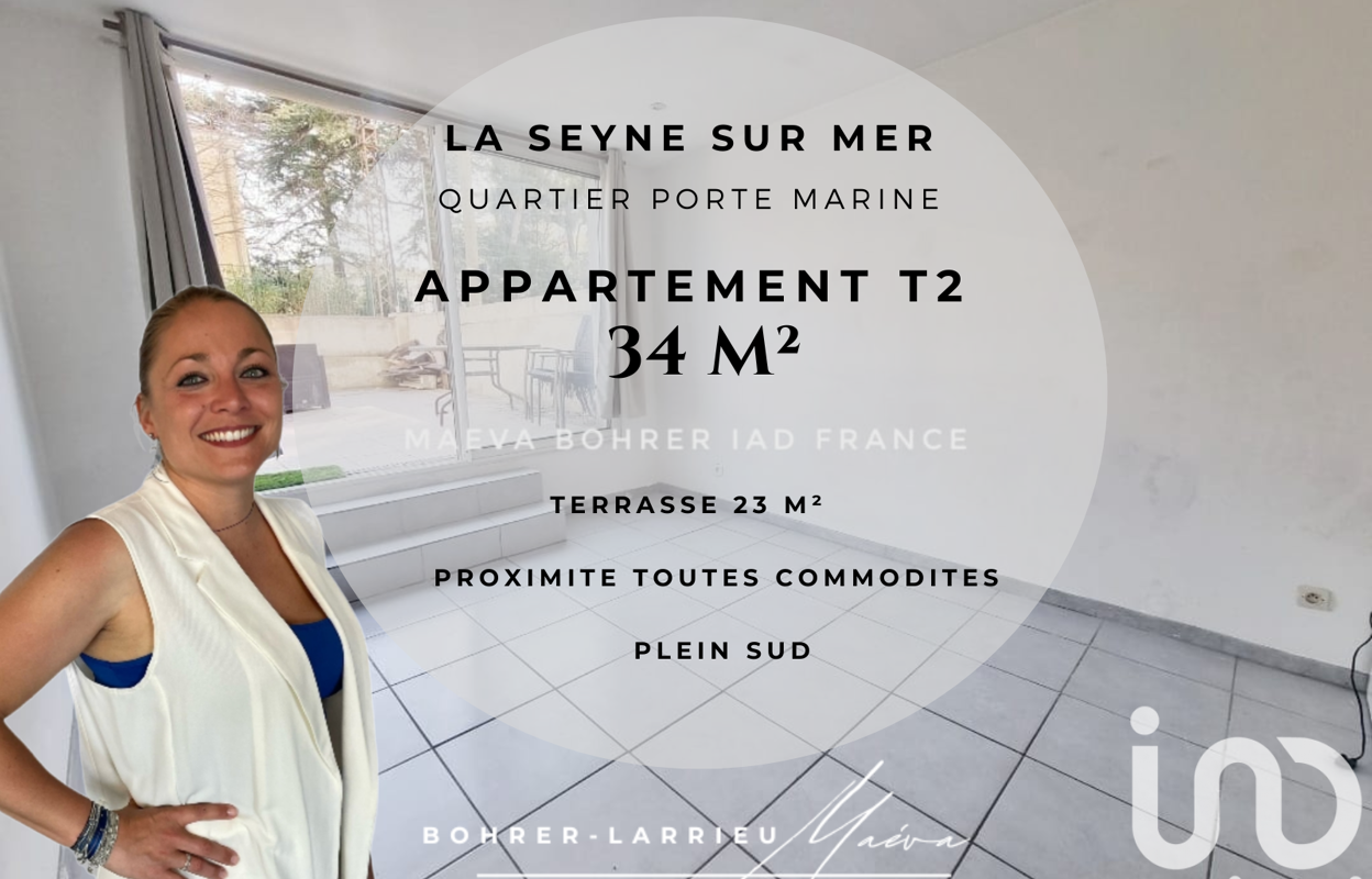 appartement 2 pièces 34 m2 à vendre à La Seyne-sur-Mer (83500)