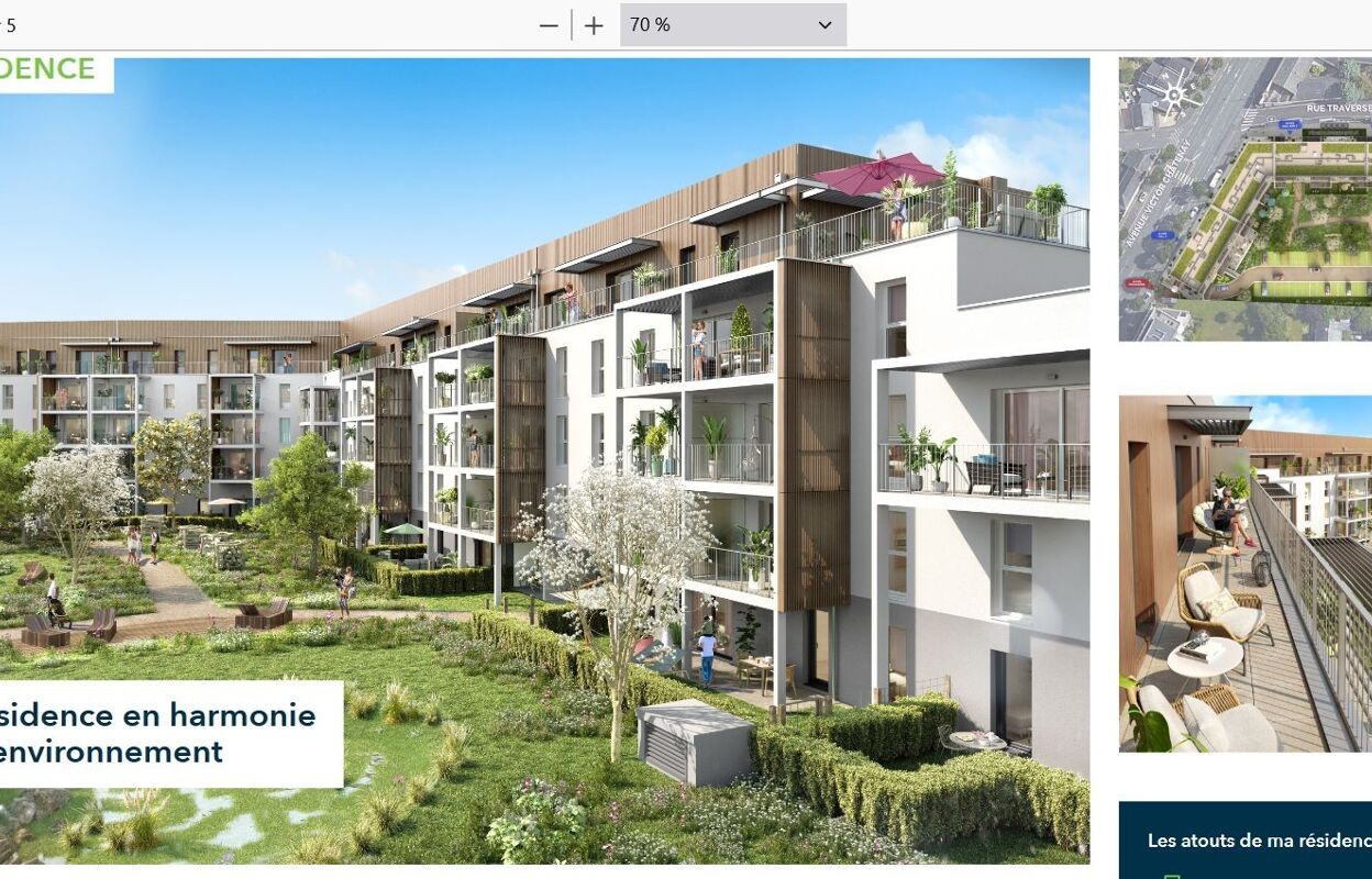 appartement 5 pièces 103 m2 à vendre à Angers (49100)